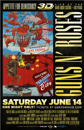Guns N' Roses: Appetite for Democracy – Live at the Hard Rock Casino, Las Vegas
